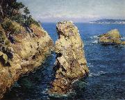 Guy Rose Point Lobos oil on canvas